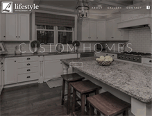 Tablet Screenshot of lifestyledev.com